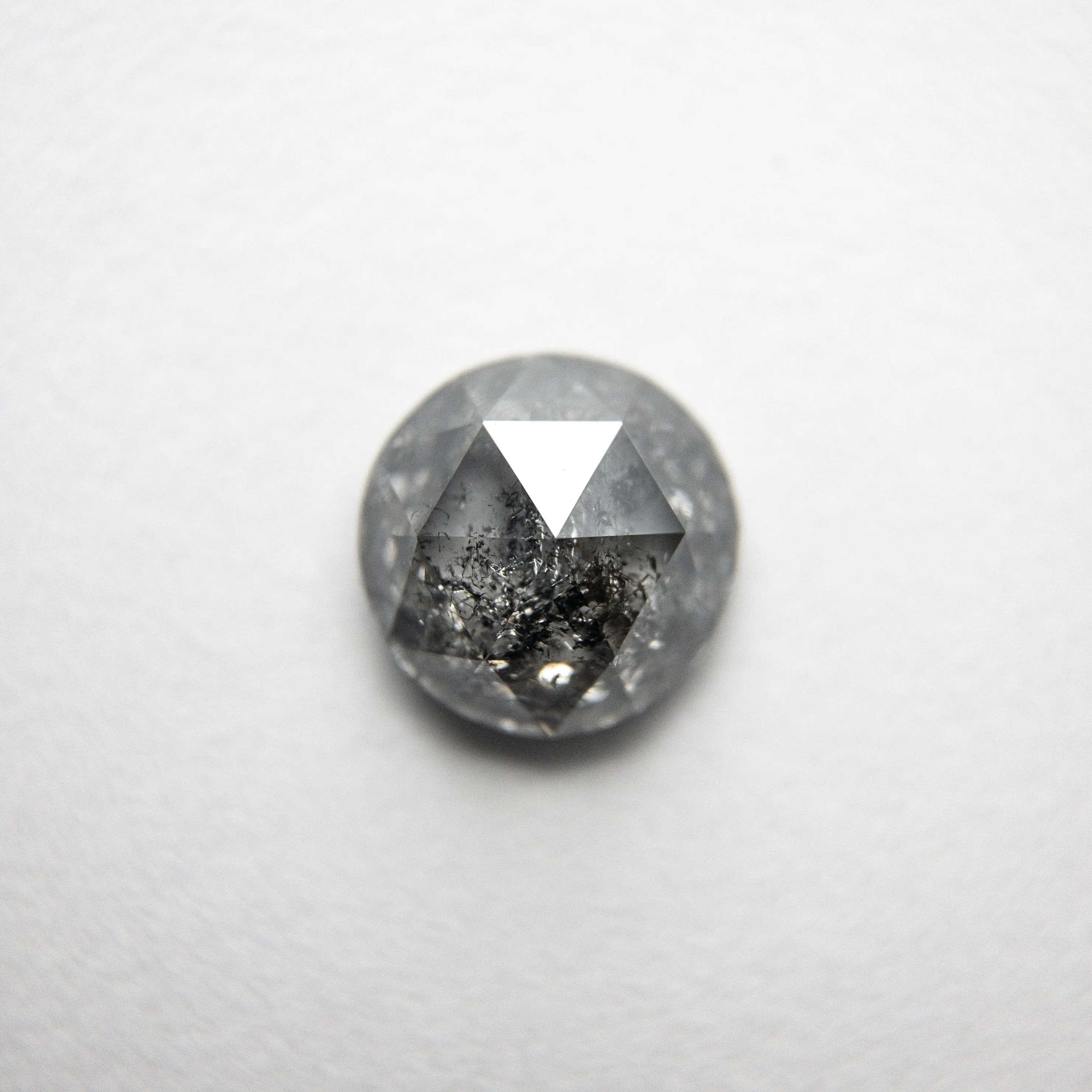 1.02ct 6.51x6.44x2.92mm Round Rosecut 18434-07 Hold #D1889