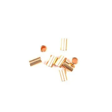 14K Gold Filled Crimp Bead 2x2mm (50 pcs)