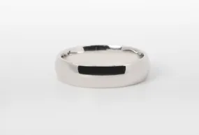 14k White Gold Ring Band Size 11 (8.9g)