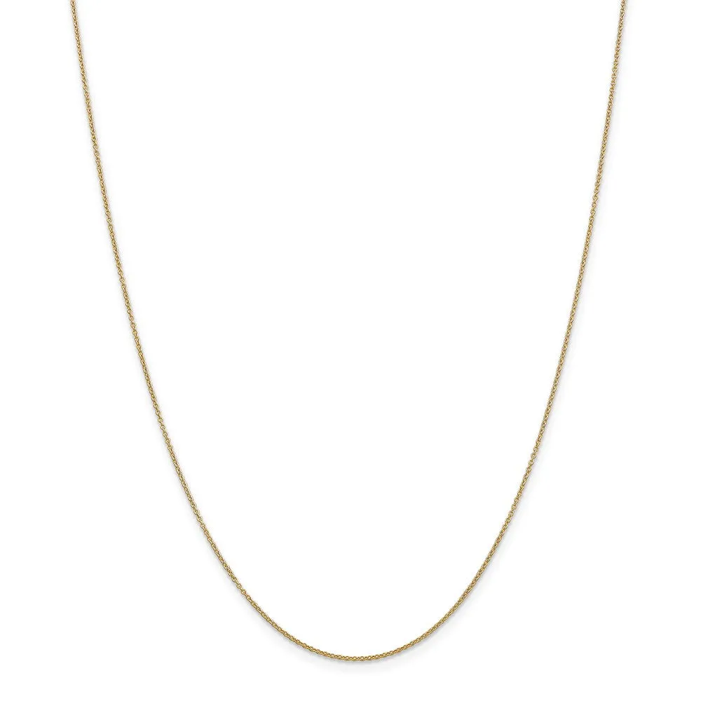 14k Yellow Gold 15mm Double Heart Shaped Locket Necklace