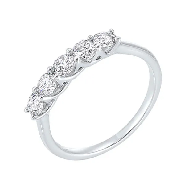 14KT WHITE GOLD DIAMOND (1/2CTW) BAND