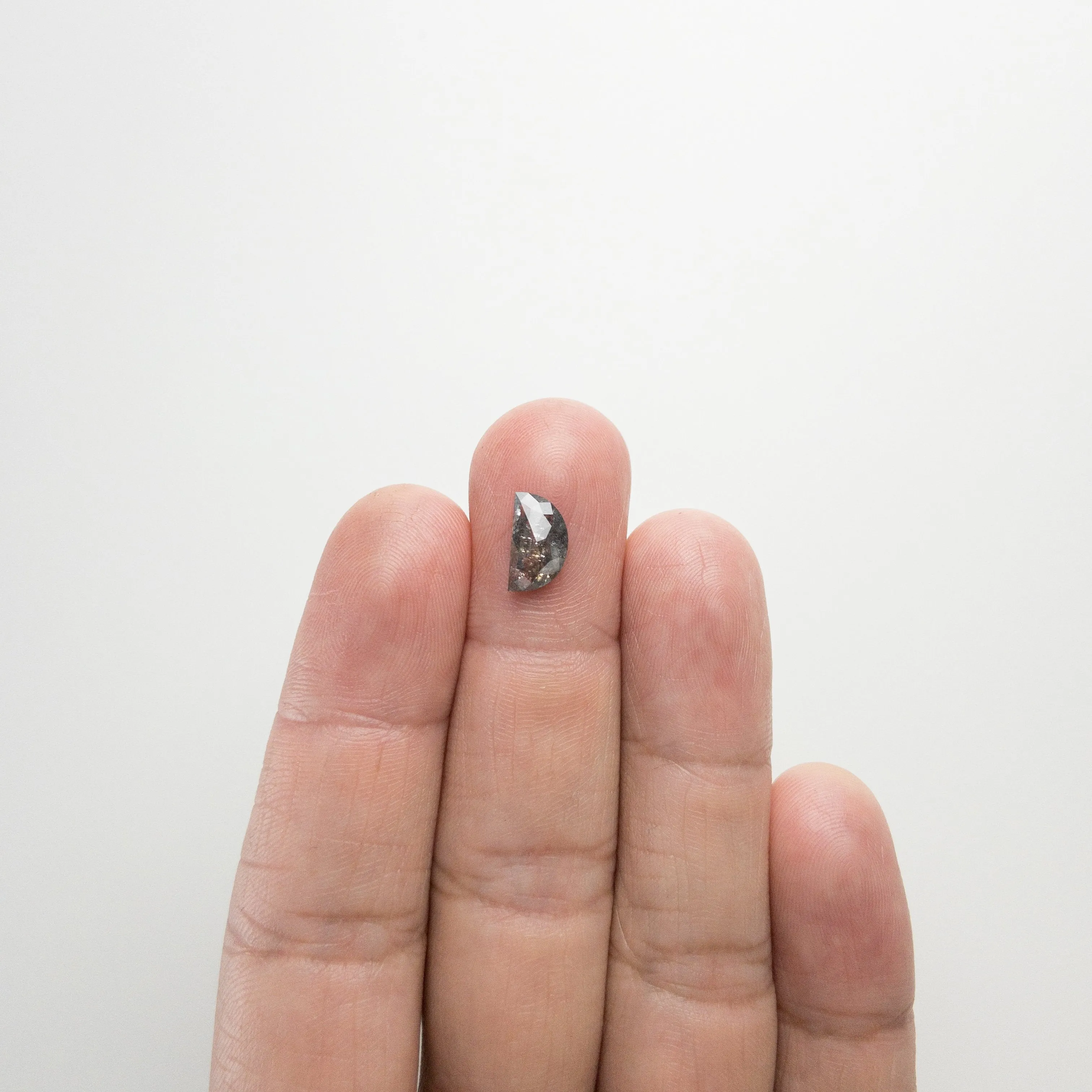 1.82ct 10.19x5.79x3.41mm Half Moon Rosecut 18292-10 MEMO D1623