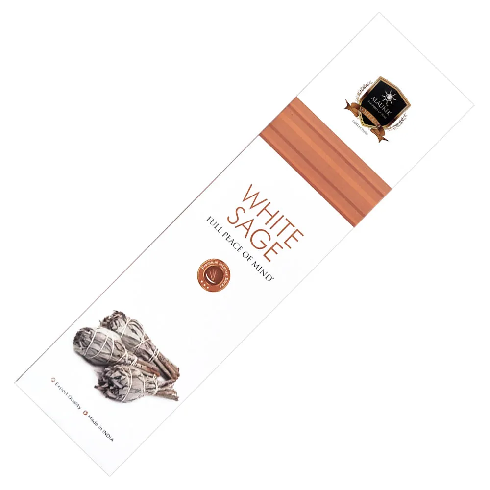 Alaukik Solitaire Collection - White Sage - 50 Gram Pack