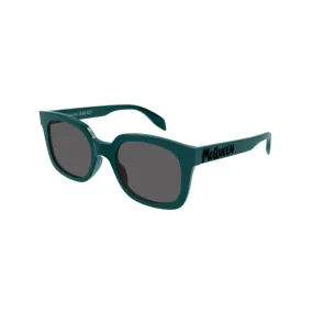 Alexander Mcqueen Sunglass Man Green Grey AM0348S-002