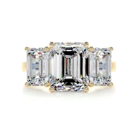 Amanda Diamond Engagement Ring -18K Yellow Gold