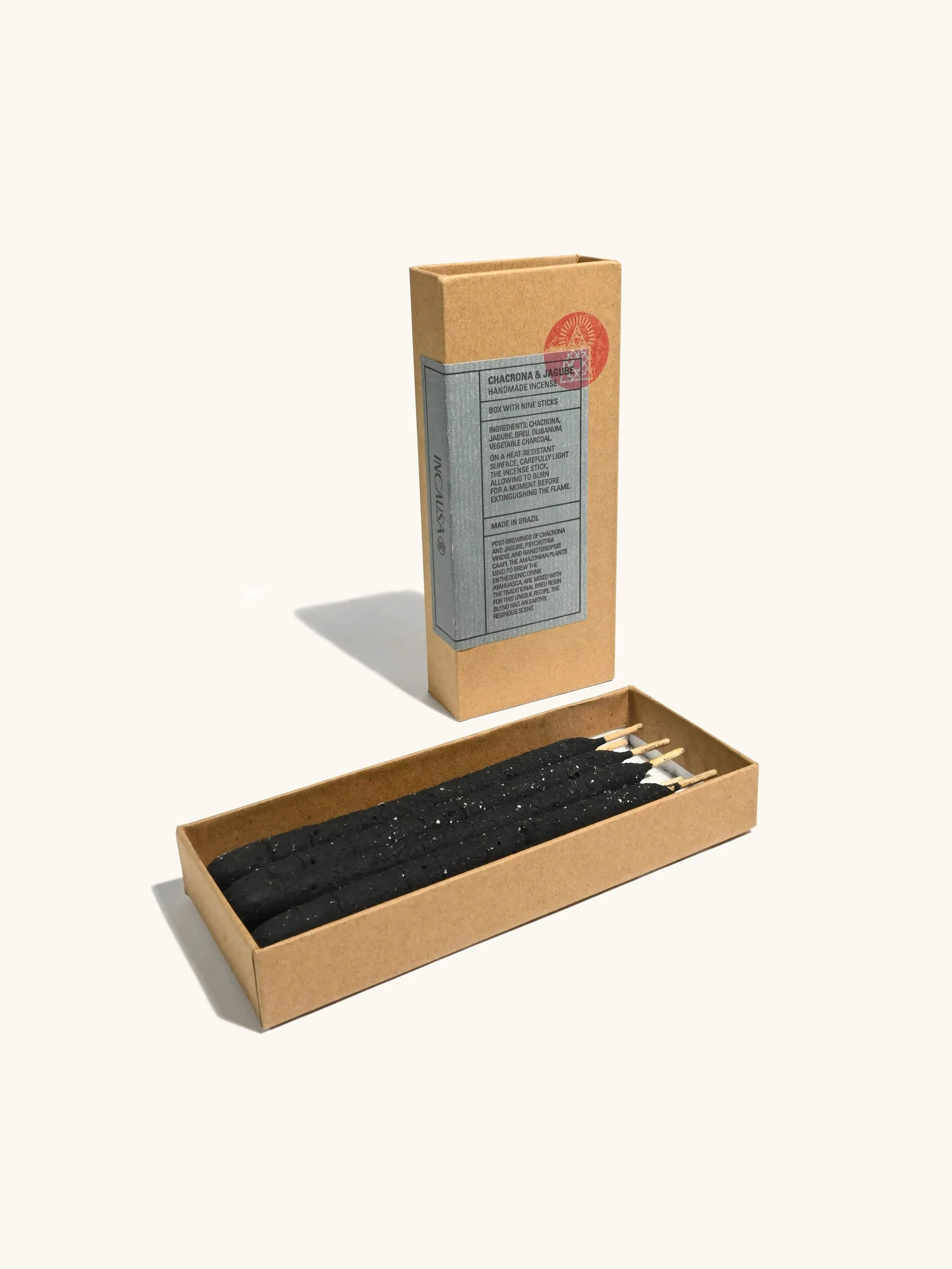 Artisanal Breu Resin - Chacrona & Jagube Blend Incense Sticks