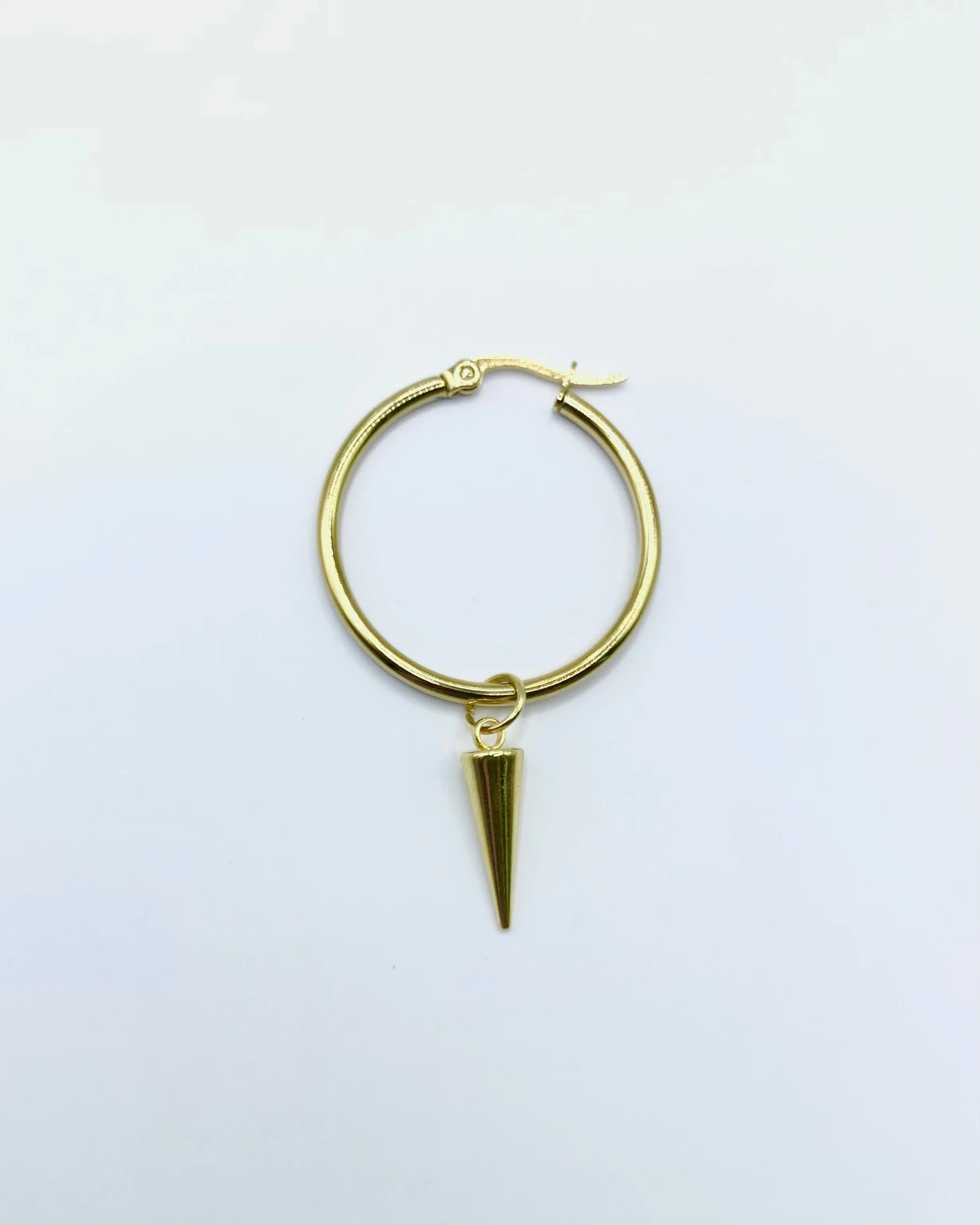 Assorted spike & lock single earring