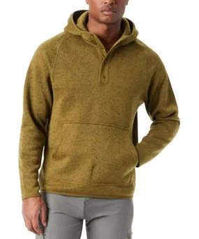 Bass Outdoor Men's Regular-Fit Mixed-Media 1/4-Snap Hoodie