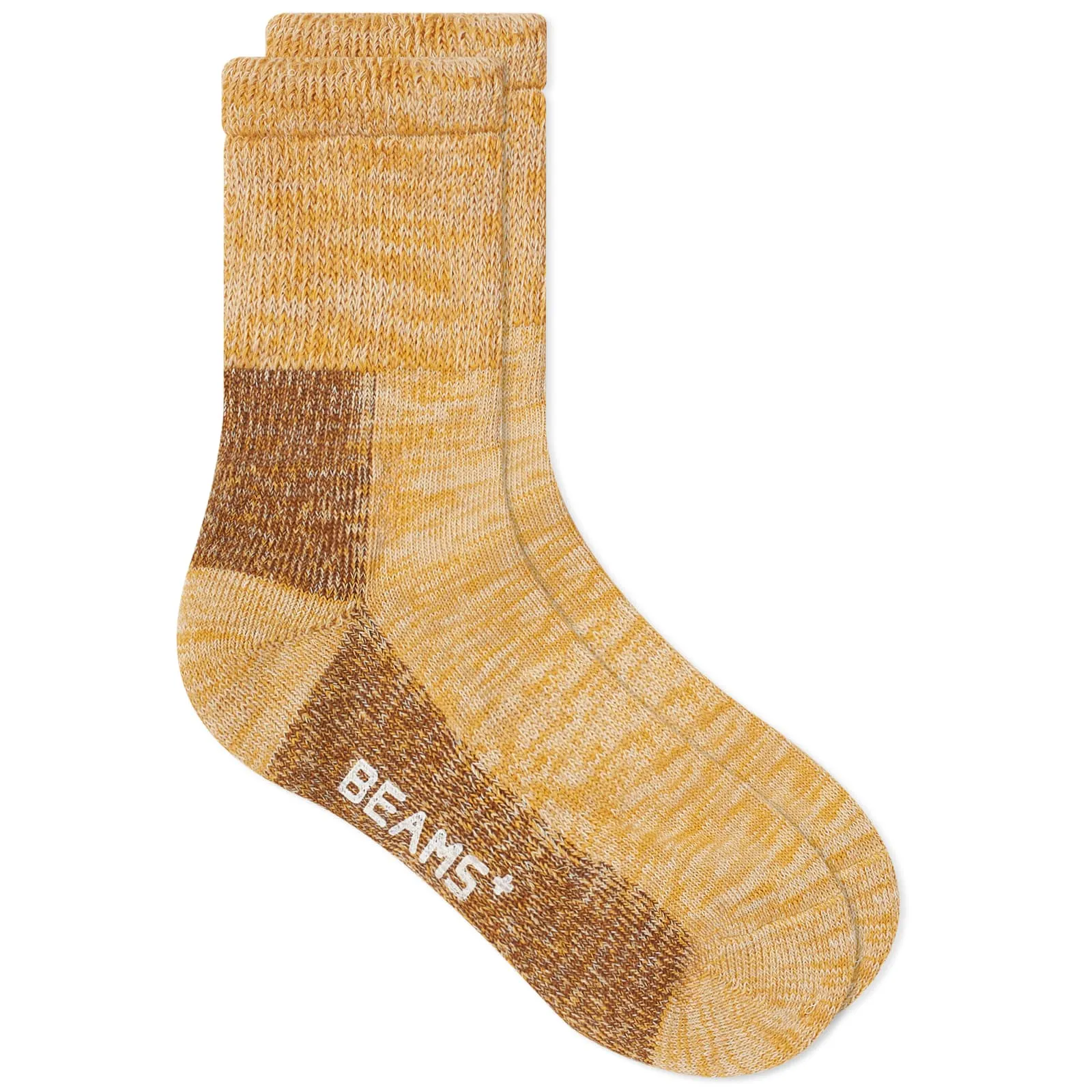 Beams Plus Outdoor SockYellow