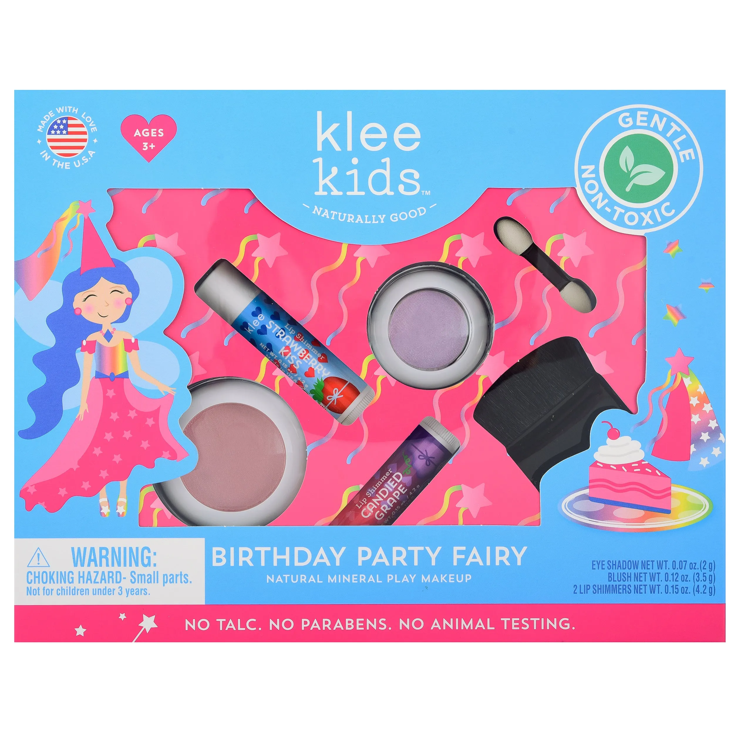 Birthday Party Fairy Natural Mineral Makeup Kit