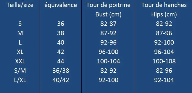 Body dentelle et voile Aida