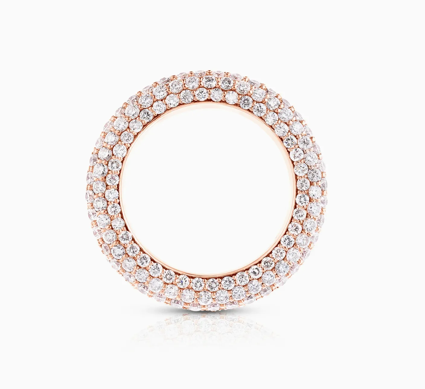 Bombe Pave Ring