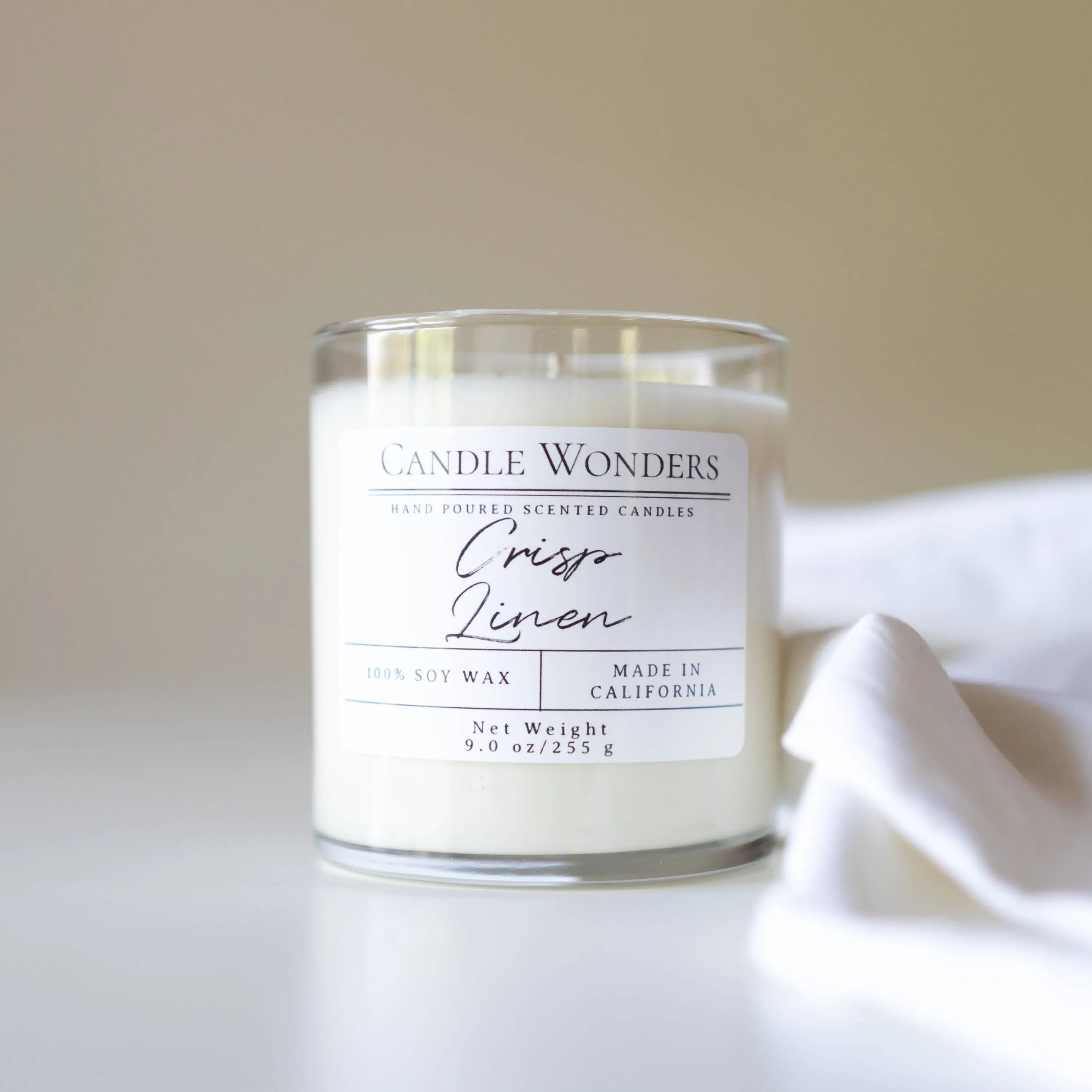 Candle Wonders - Crisp Linen