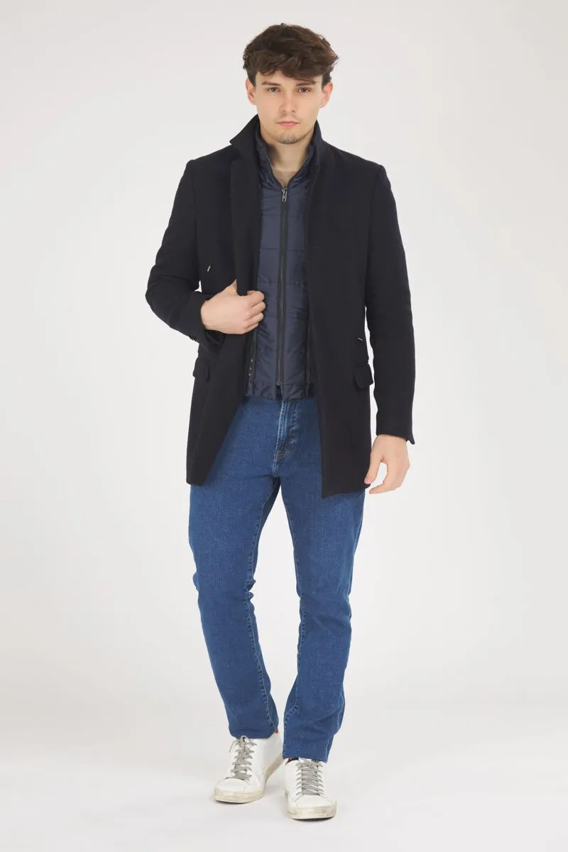 Cappotto Uomo Blu