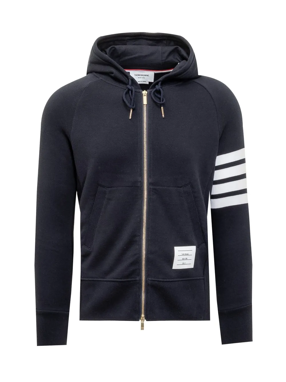 Classic Loopback 4-Bar Full Zip Hoodie