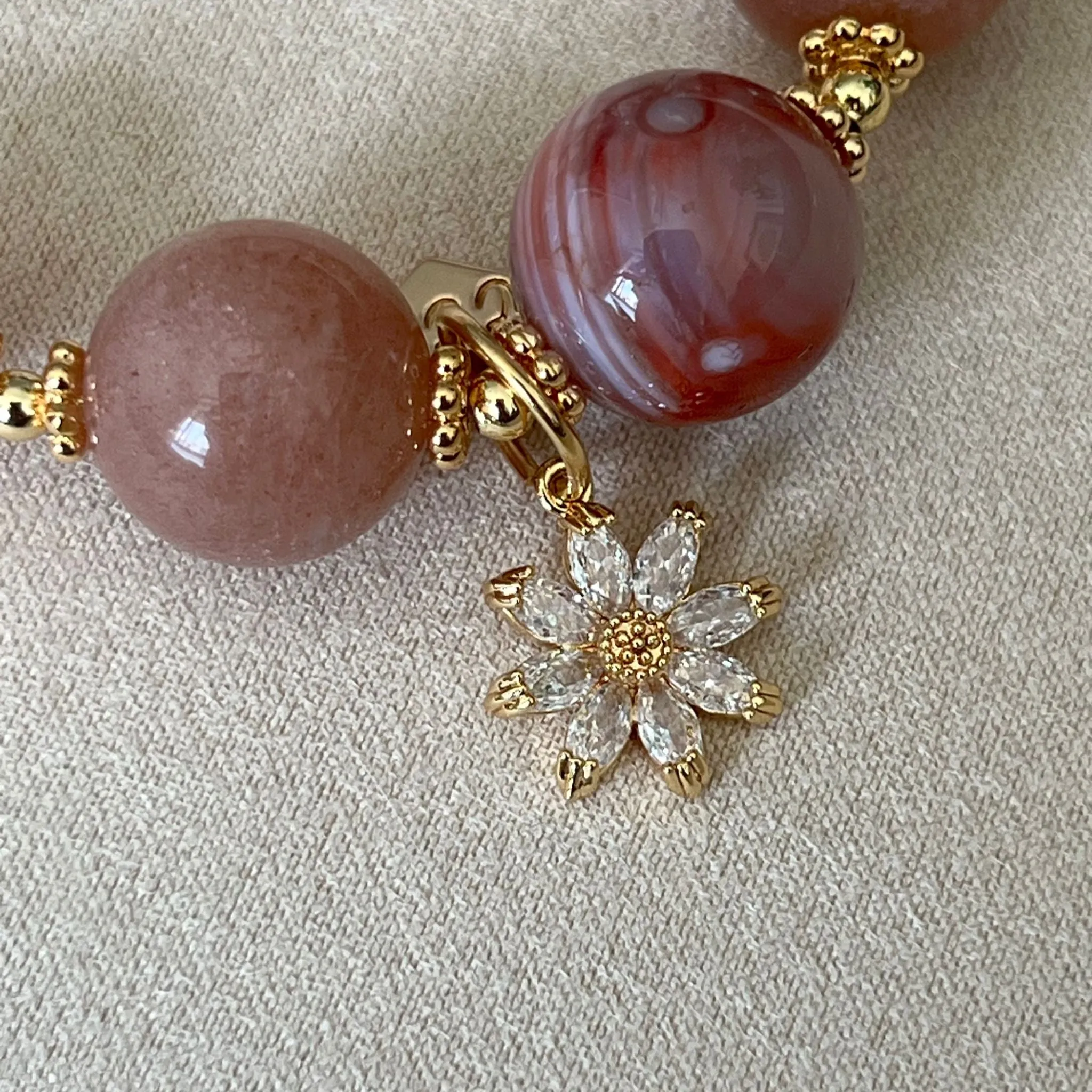 Classy Flower Charm
