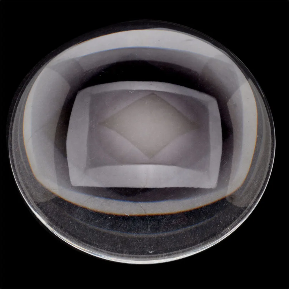 Clear Glass Cabochon Round Dome Crystal Magnify 50mm (1 pcs)