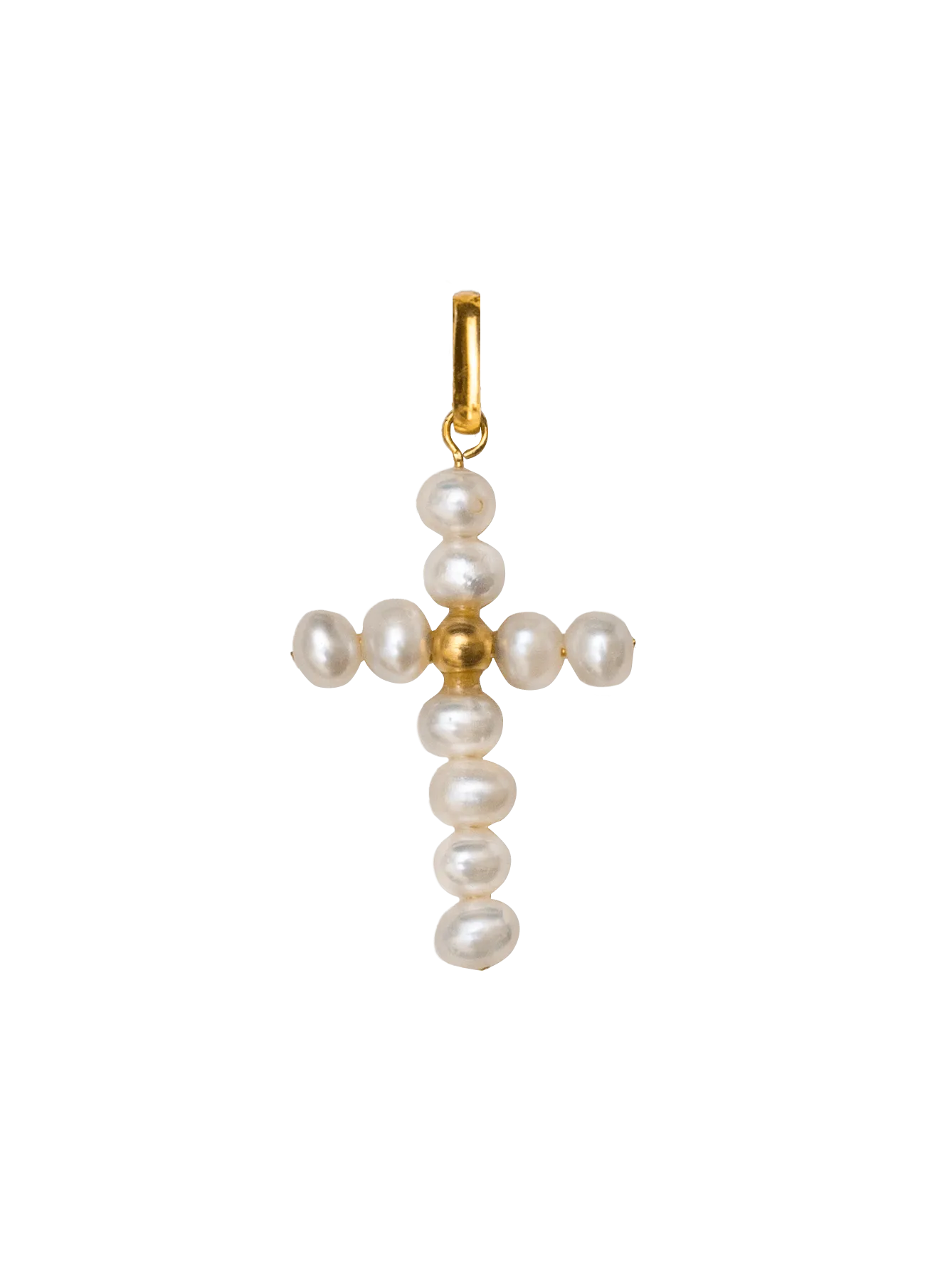 Colgante Pearly Cross