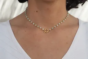Collar LAGUILLO VERDEAGUA ORO