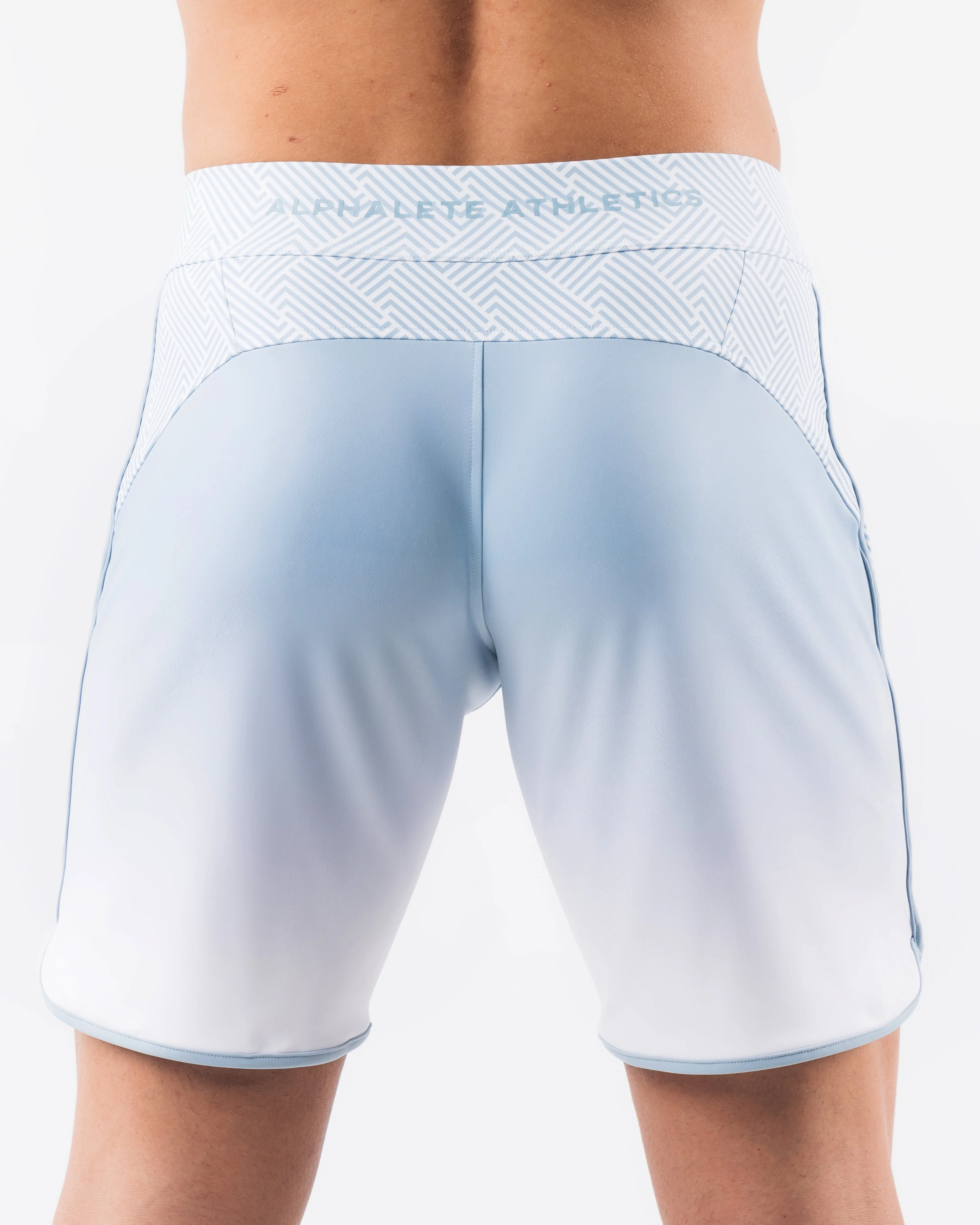 Crescent Boardshort - Sky White