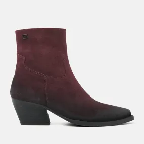 Dames Enkellaarsjes 85.632 Bordo