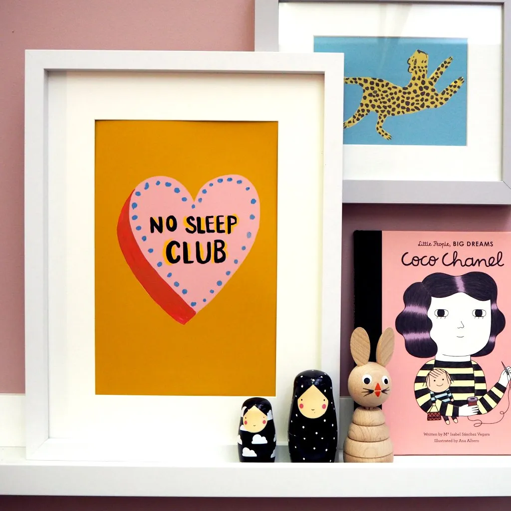 Eleanor Bowmer: No Sleep Club Mustard (A4)