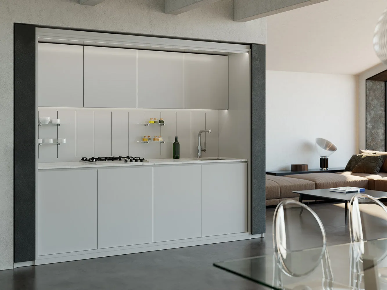 Exedra2 Star Folding Pocket Door System