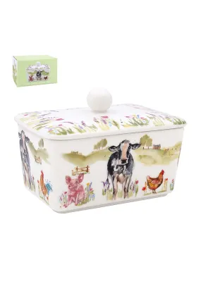 Farmyard Butter Dish