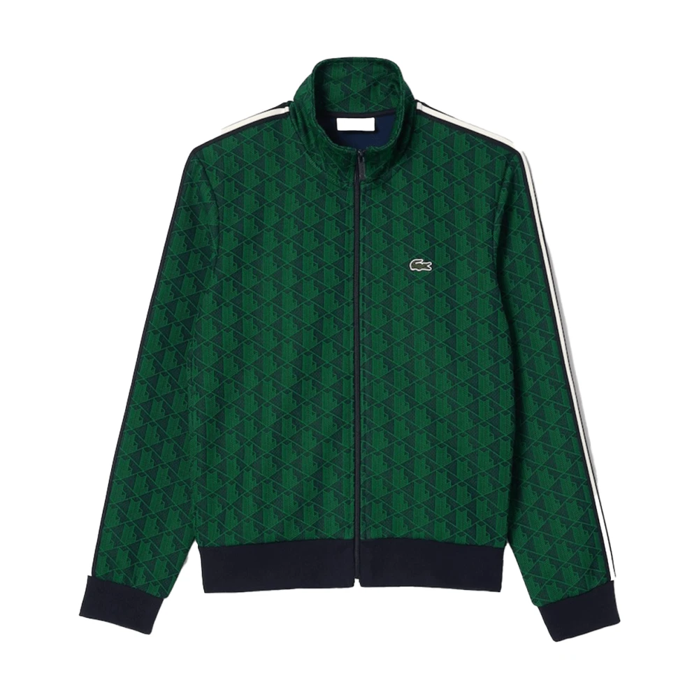 Felpa con Zip Monogramma