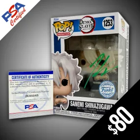 Funko Pop! - Demon Slayer: Sanemi #1253 SIGNED by Kaiji Tang (PSA Certified)