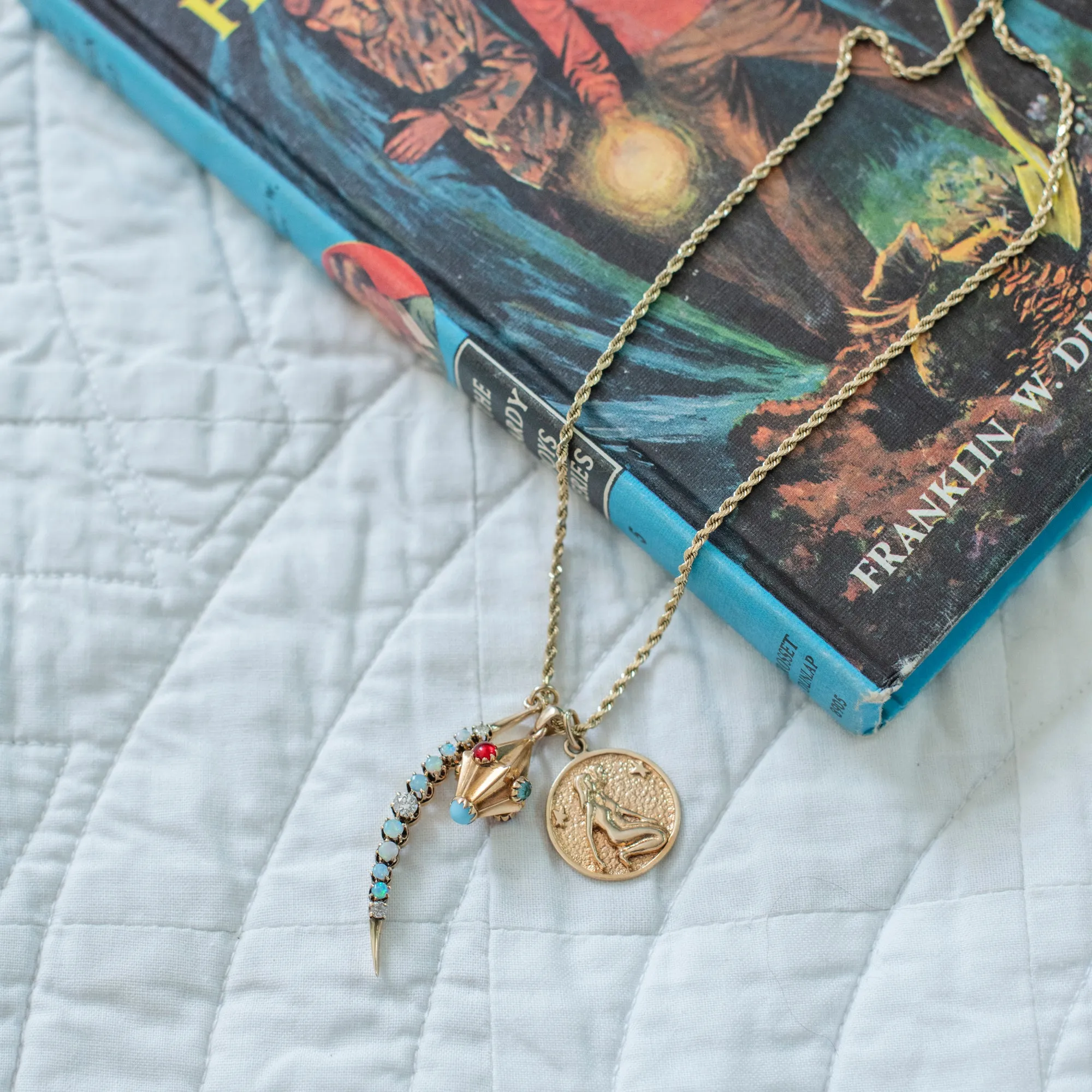 Gemini Medallion Charm