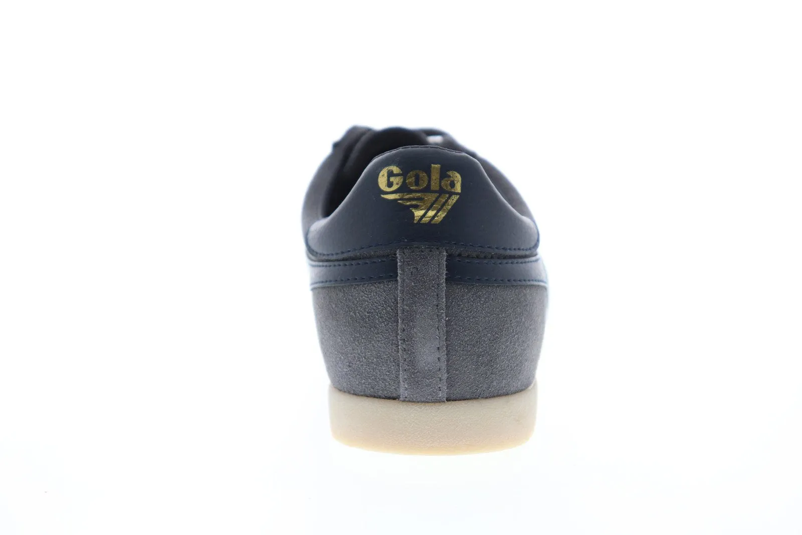 Gola Harrier 50 Suede CMA501 Mens Gray Low Top Lace Up Lifestyle Sneakers Shoes