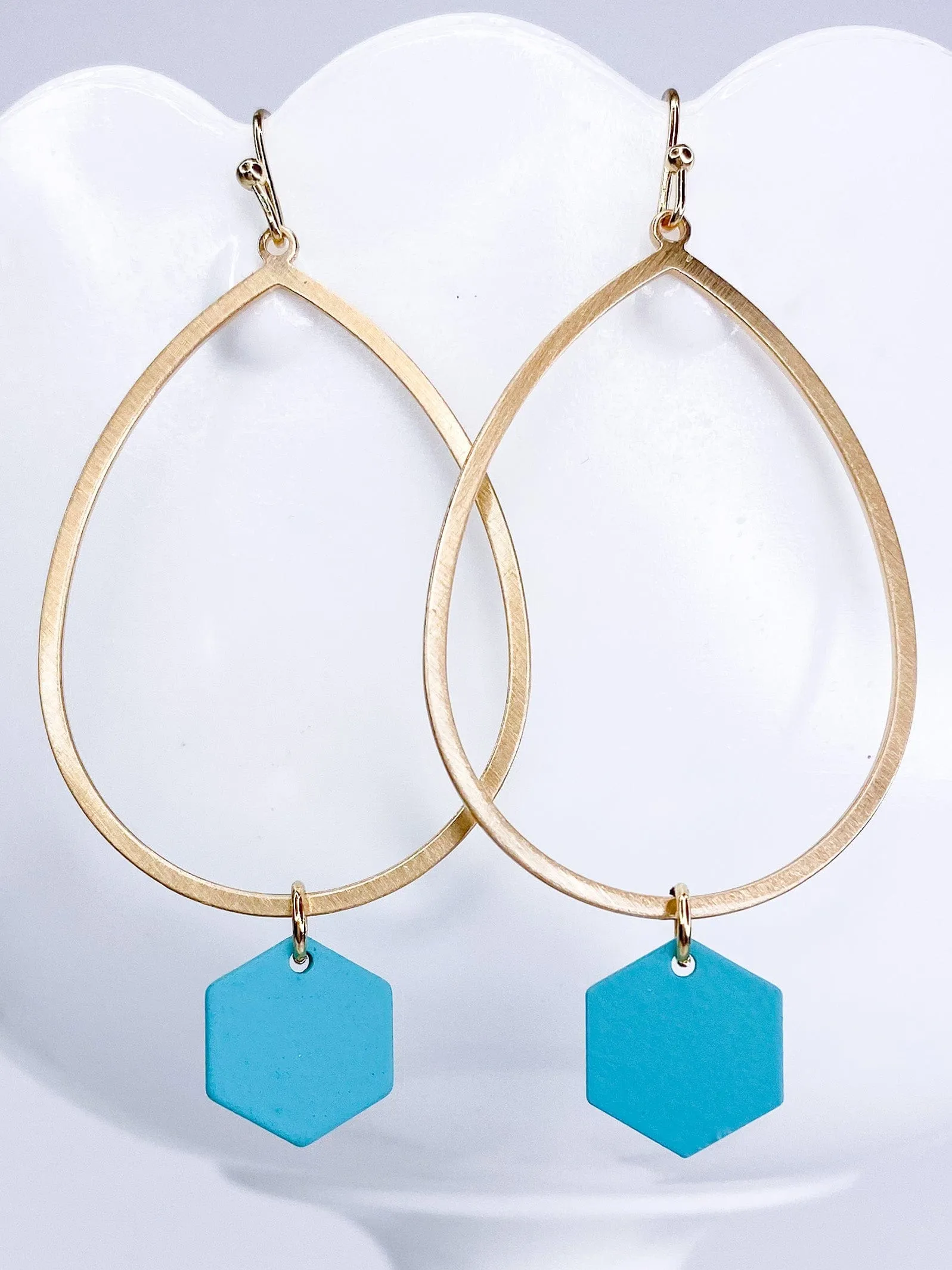 Hexed Tear Drop- Teal