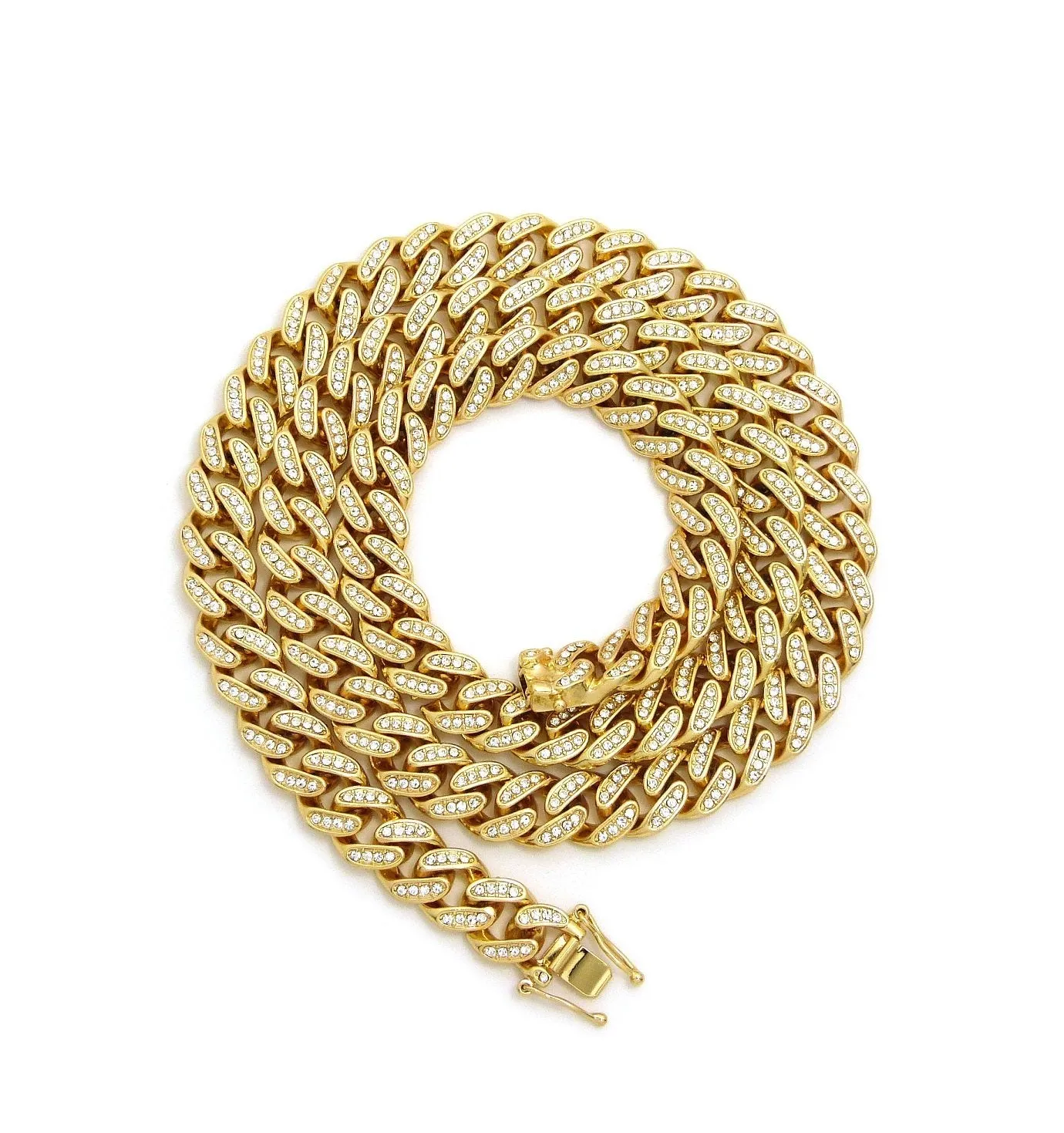 Iced Out Cuban Link Chain (8mm)