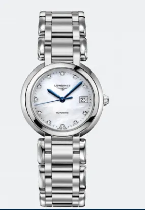 L81134876 Longines Longines PrimaLuna PRIMALUNA 30MM SS BR MOP DI IND AUTO 