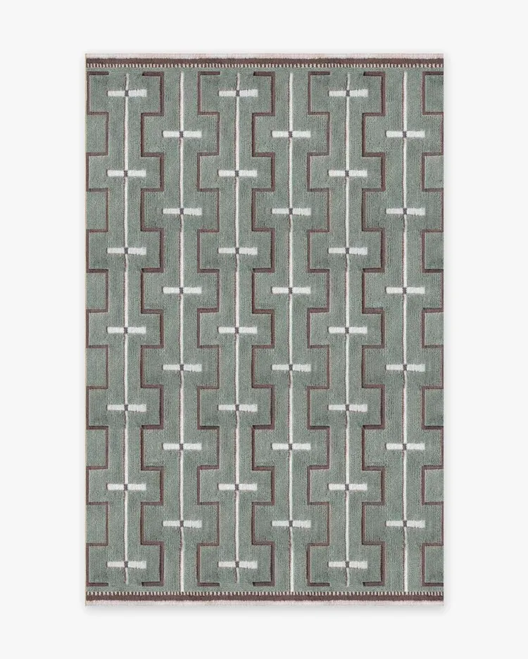 Layered Swedish Homage Johanna Rug Sage