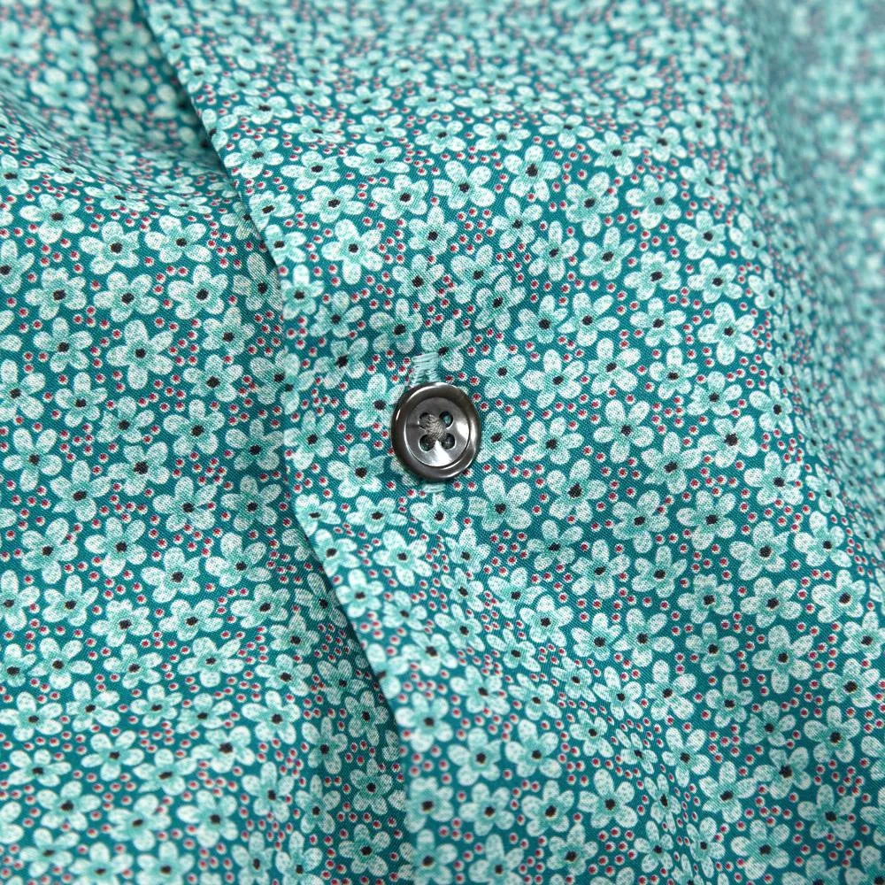 Liberty Speckle Classic Fit ShirtGreen