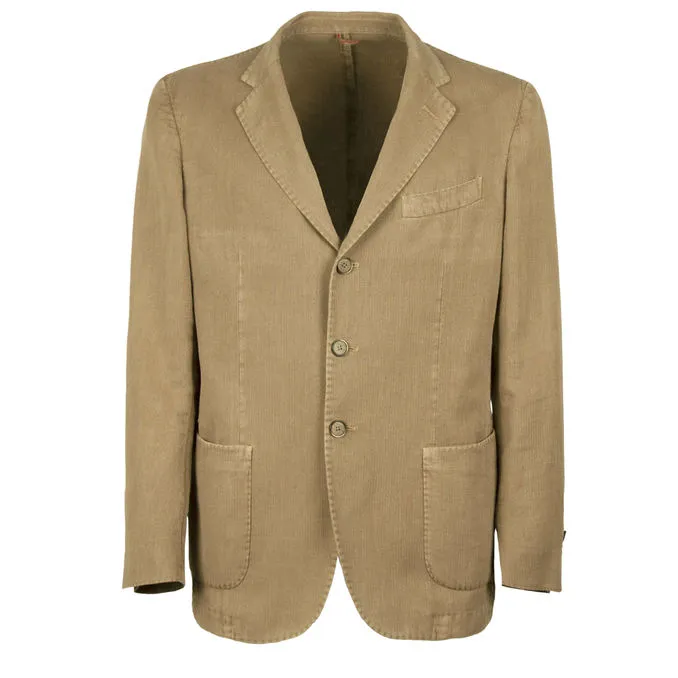 LINEN JACKET Man Sage