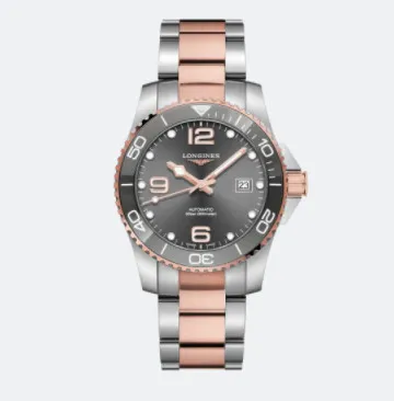 Longines HydroConquest HYCQ 41MM SSRPVD BR GRY CMC AUTO 