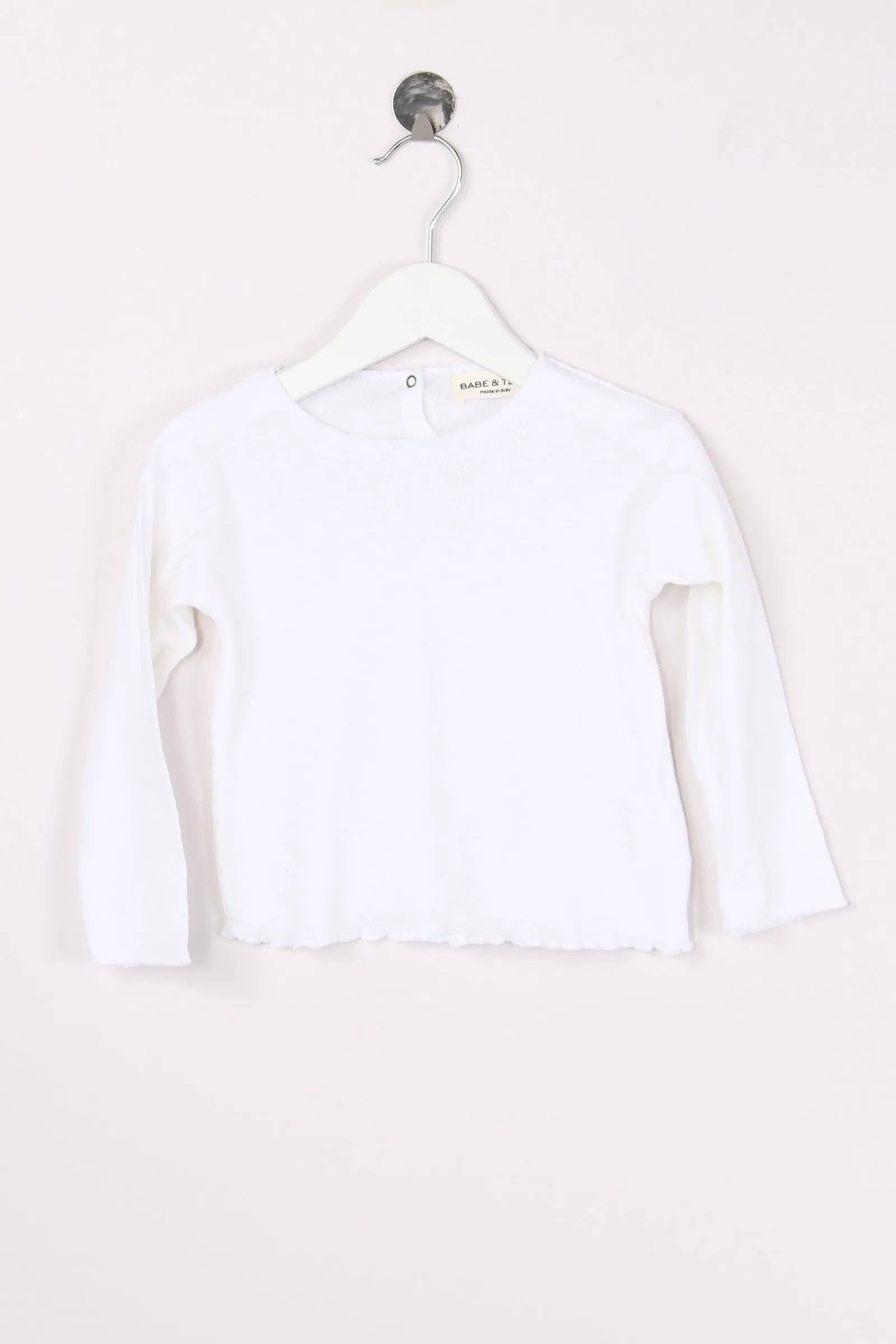 Maglia Garza Leggera Bianco