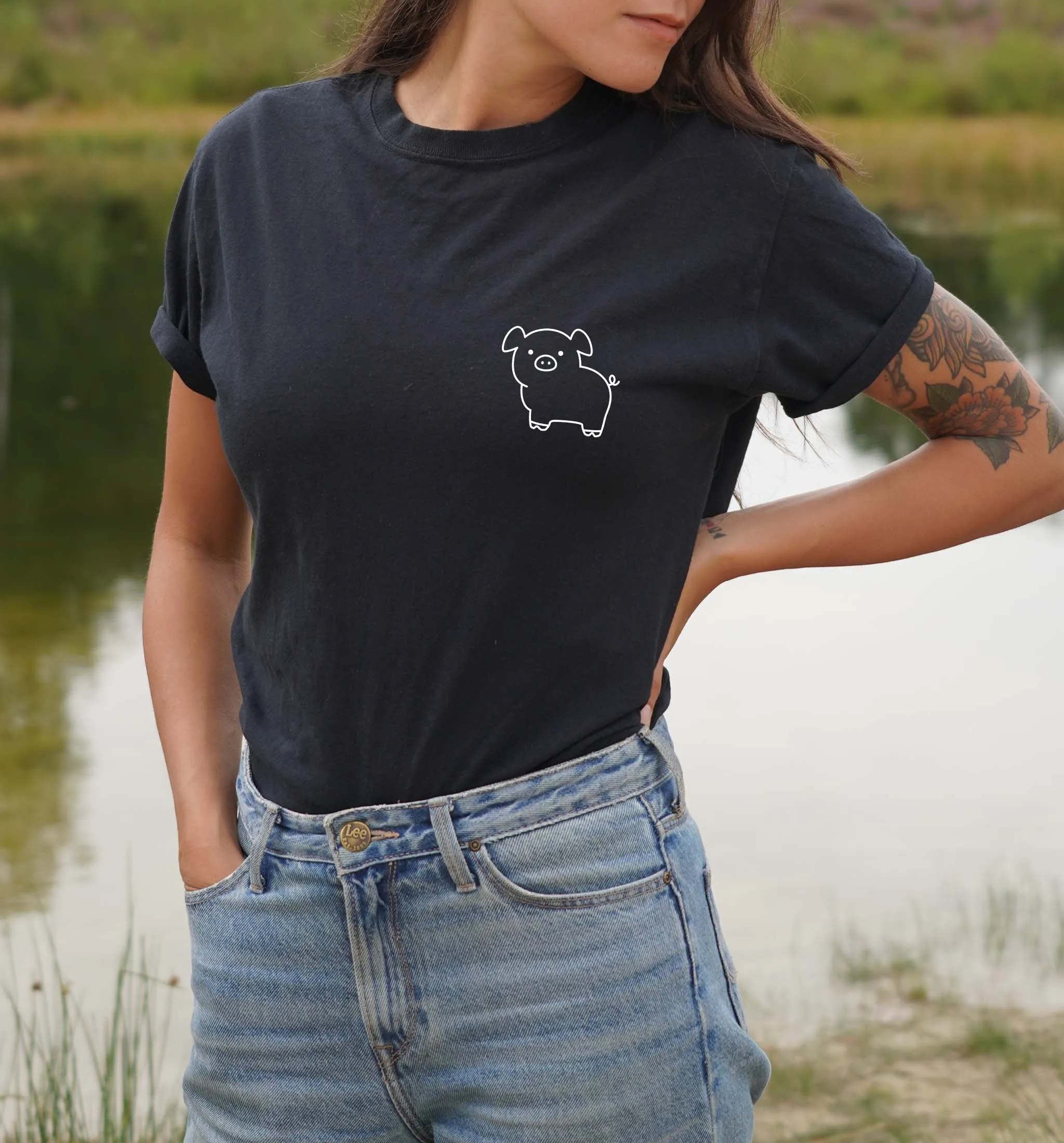 Mandala Pig | Unisex Fit