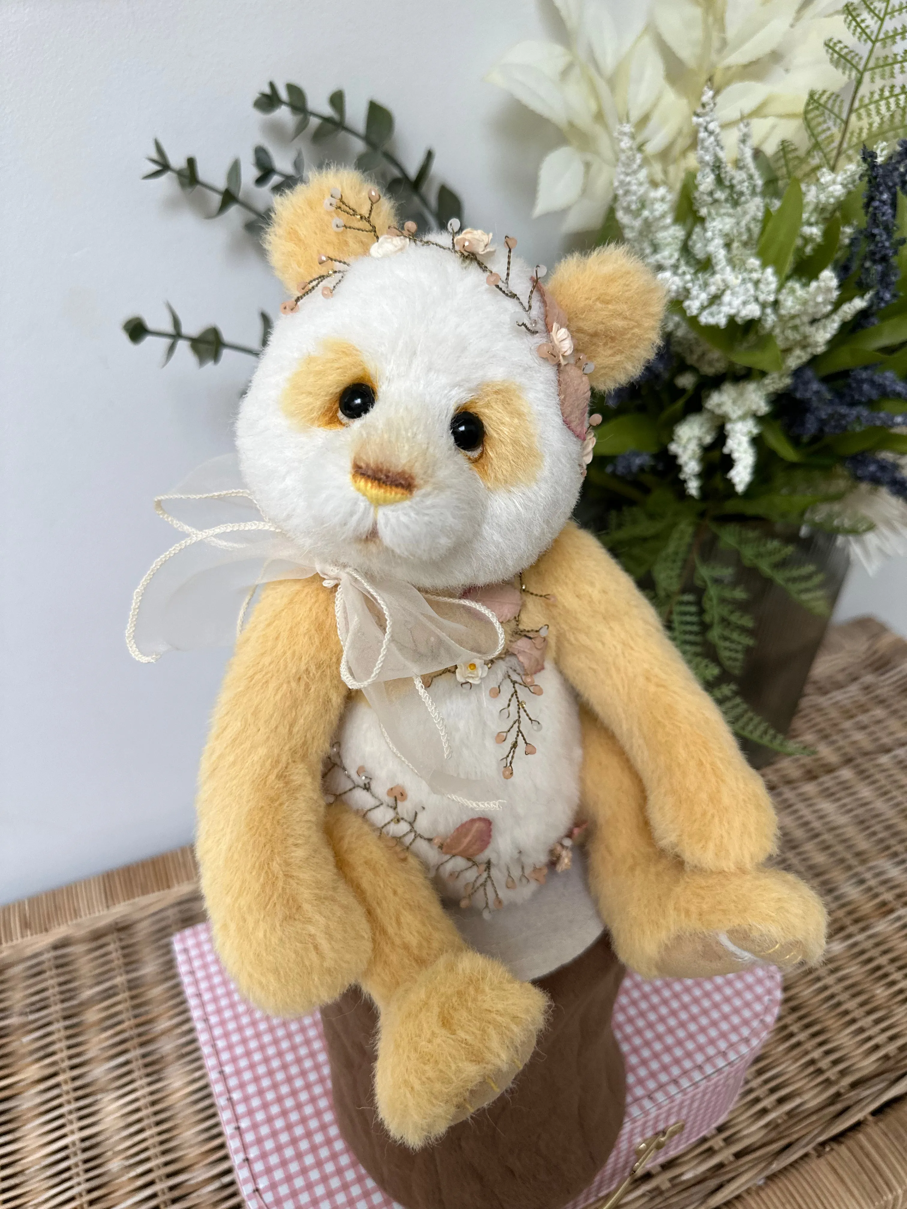 Marigold Isabelle Collection Limited Edition Alpaca Teddy Bear No 163