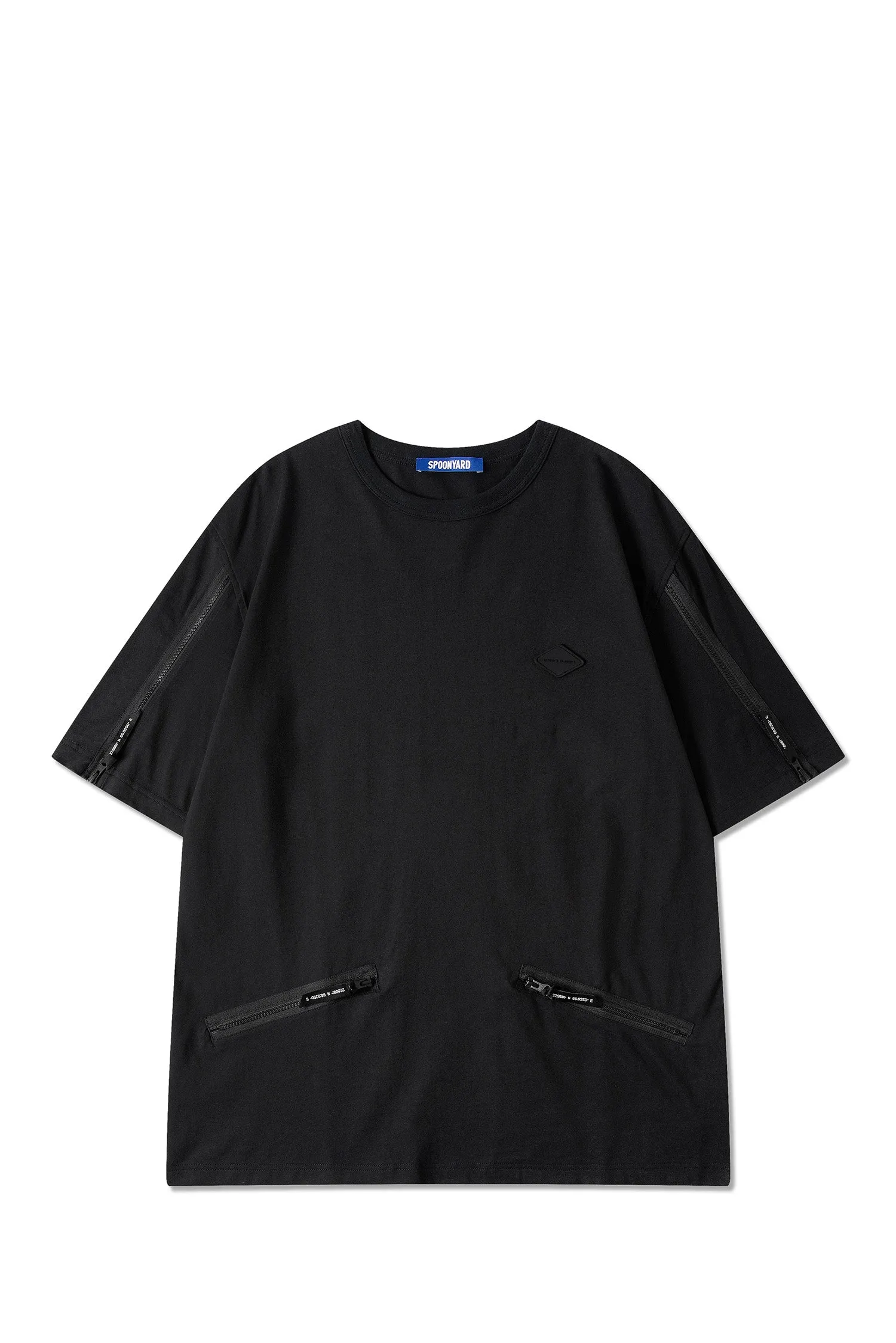 MEN'S SLANTED ZIP POCKET TEE