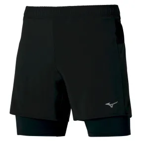 Mizuno  ER 5.5 2In1 Short - Pantaloncini da running - Donna