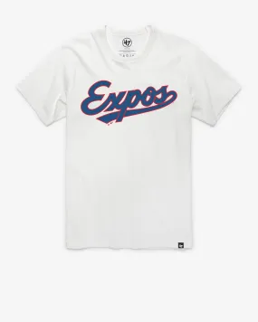 MONTREAL EXPOS COOPERSTOWN WORDMARK '47 FRANKLIN TEE