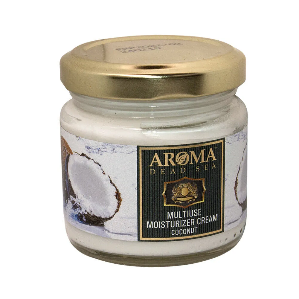 Multi Use Coconut Moisturizer Cream Aroma Dead Sea Minerals 3,38 fl.oz (100ml)