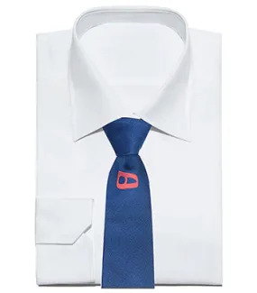 Navy Luna Skinny Tie