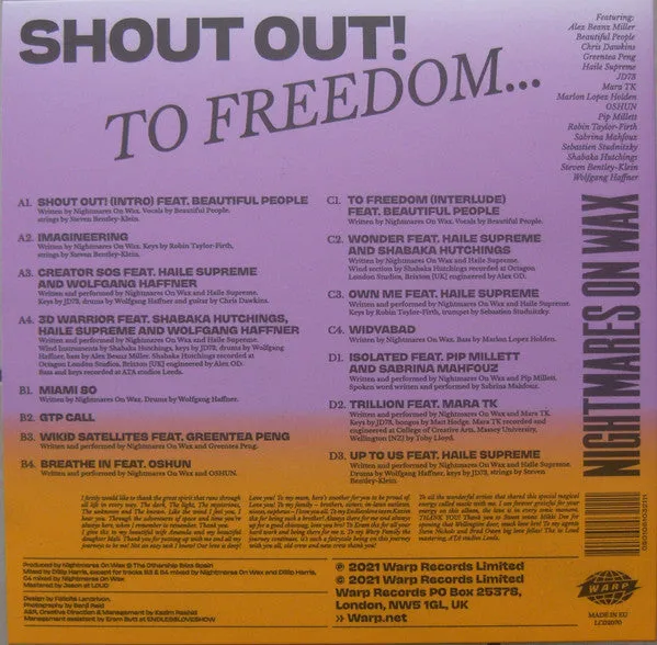 Nightmares On Wax ~ Shout Out! To Freedom...