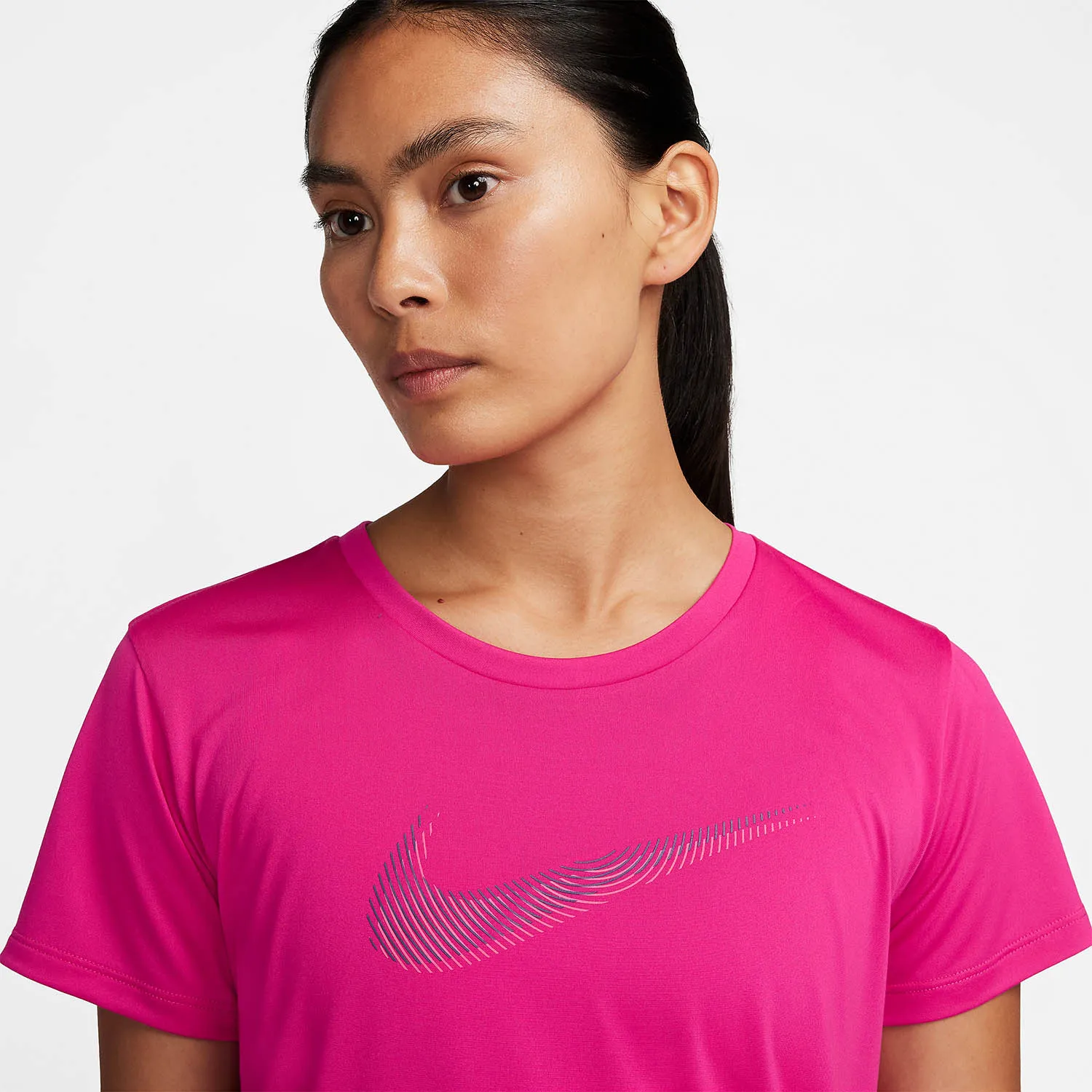 Nike Dri-FIT Swoosh Maglietta  Fireberry