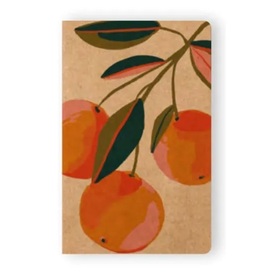 Orange Grove Kraft Layflat Notebook